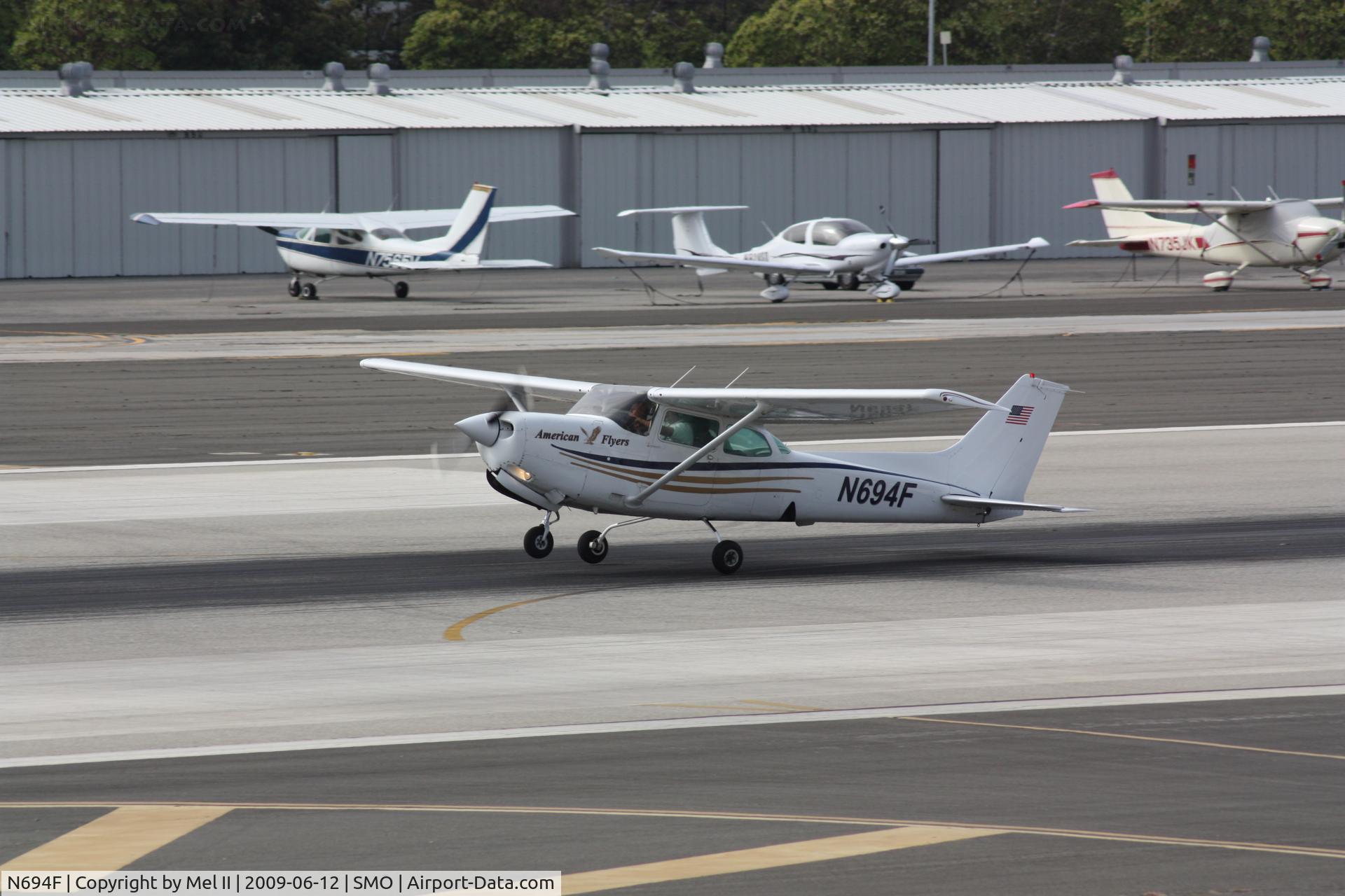 N694F, 1980 Cessna 172RG Cutlass RG C/N 172RG0655, Departing RWY 21