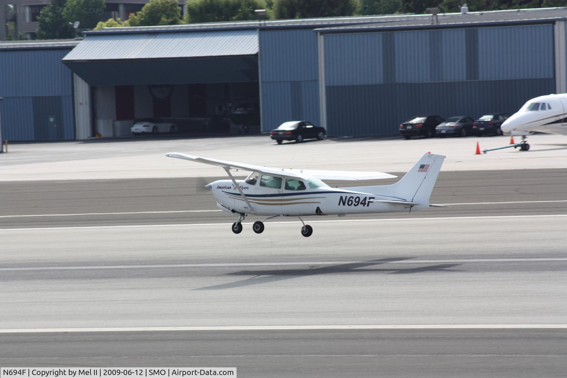 N694F, 1980 Cessna 172RG Cutlass RG C/N 172RG0655, Departing RWY 21