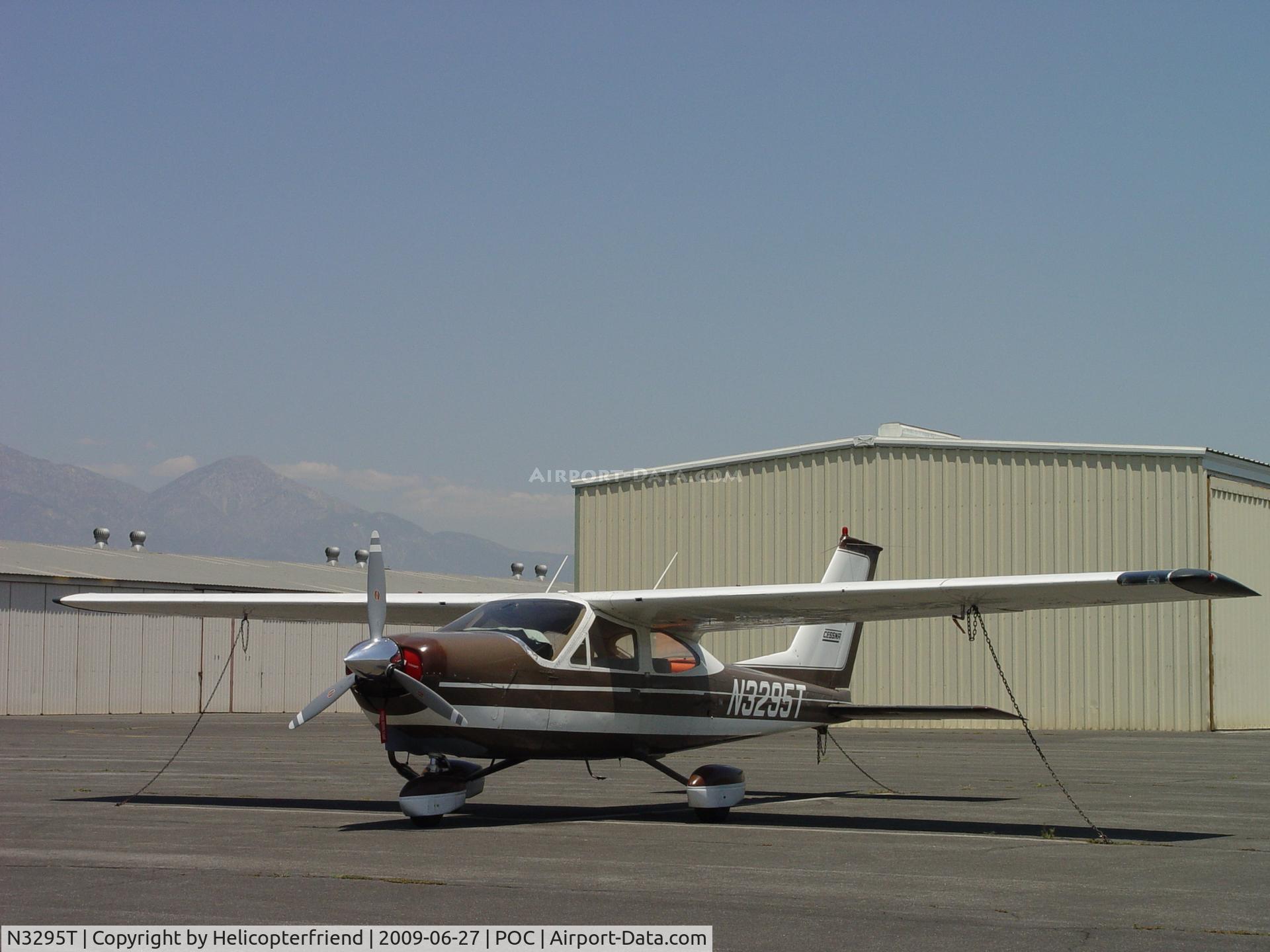 N3295T, 1967 Cessna 177 Cardinal C/N 17700595, Tied down on thw northwest side parking