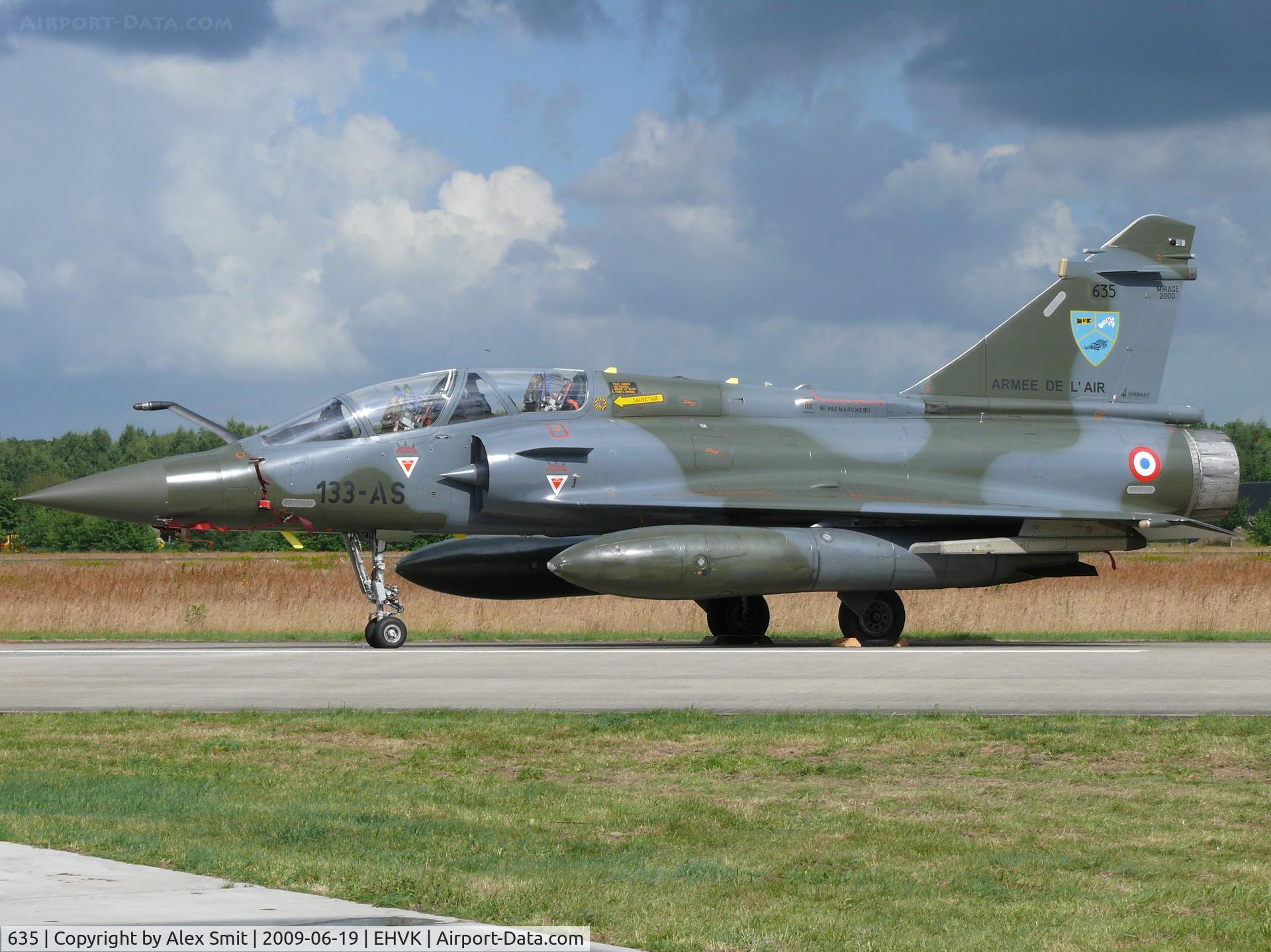 635, Dassault Mirage 2000D C/N 438, Dassault Mirage 2000D 635/133-AS French Air Force