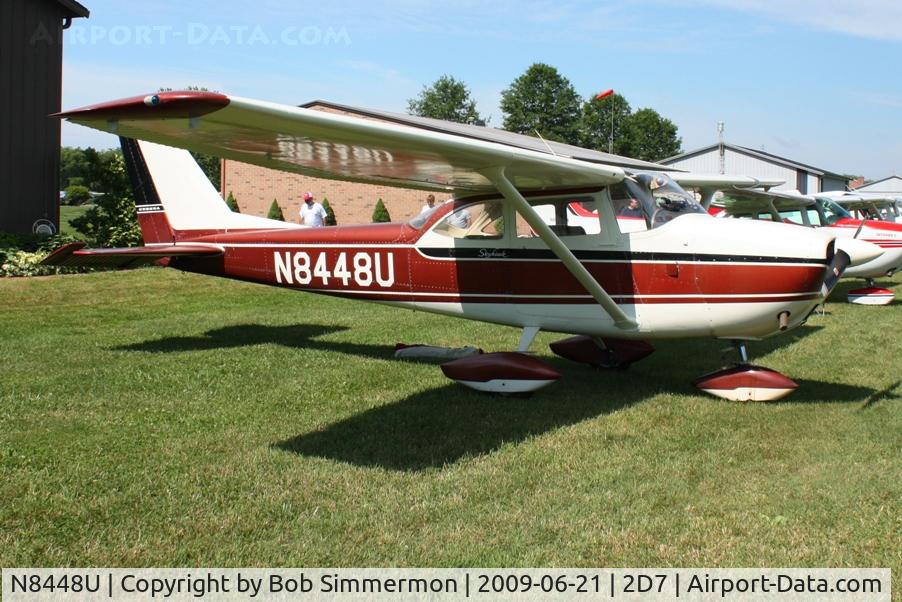 N8448U, 1964 Cessna 172F C/N 17252348, Father's Day fly-in at Beach City, Ohio