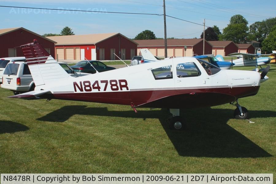 N8478R, 1966 Piper PA-28-140 C/N 28-22385, Father's Day fly-in at Beach City, Ohio