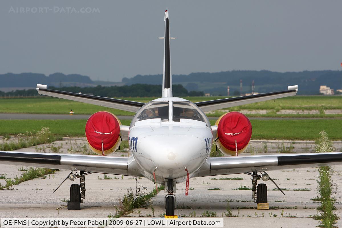 OE-FMS, 1979 Cessna 501 Citation I/SP C/N 501-0239, stored @ LOWL