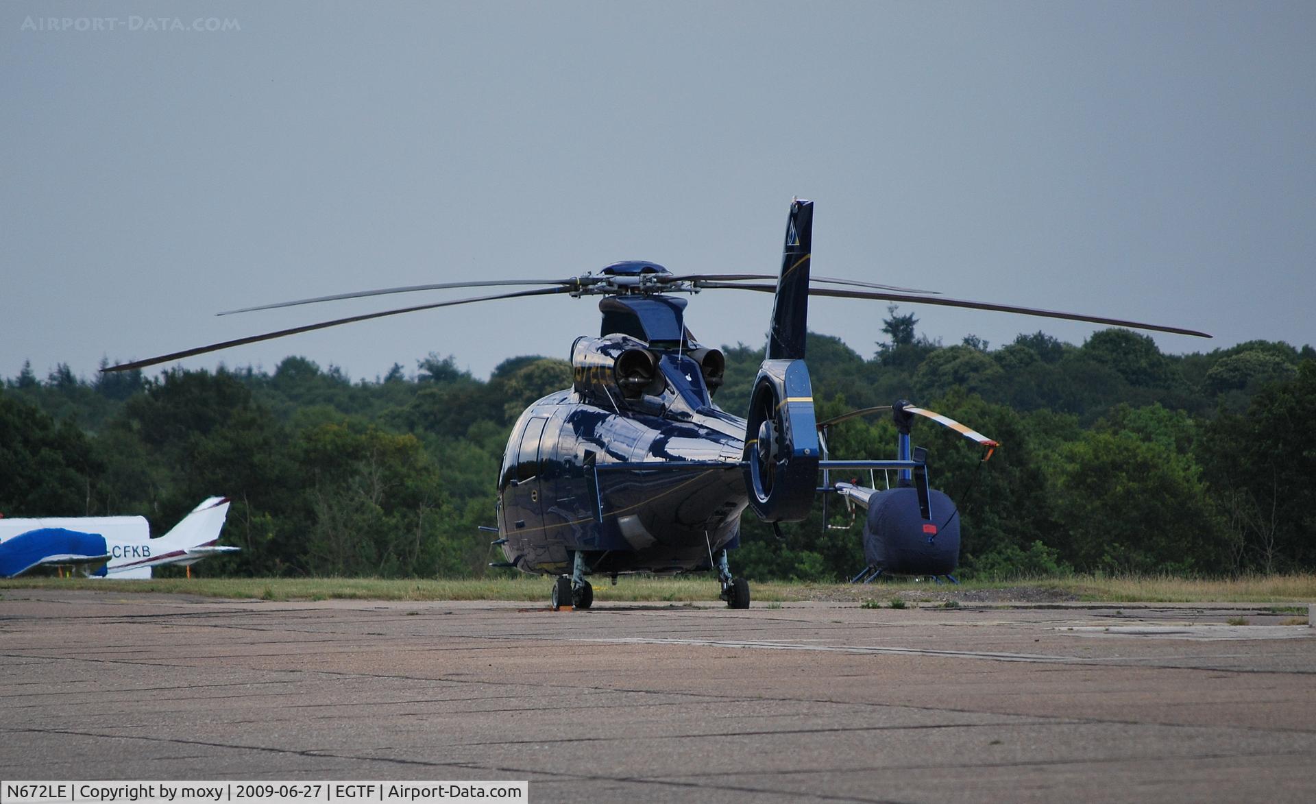 N672LE, 2003 Eurocopter EC-155B-1 C/N 6652, EUROCOPTER EC155 B1 at Fairoaks