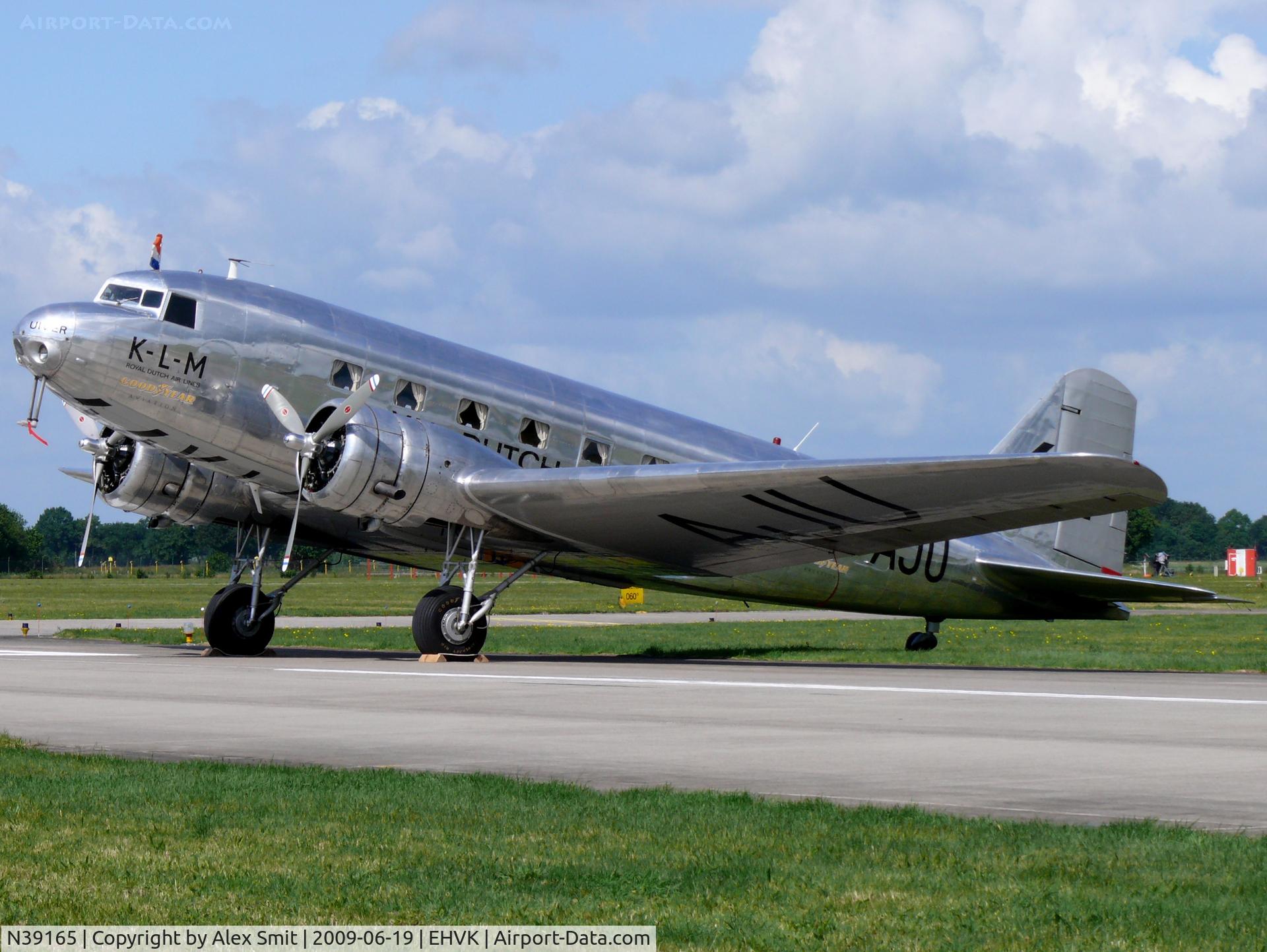 N39165, 1935 Douglas R2D-1 (DC-2) C/N 1404, Douglas DC2 NC39165 Aviodrome painted as KLM Uiver PH-AJU/44