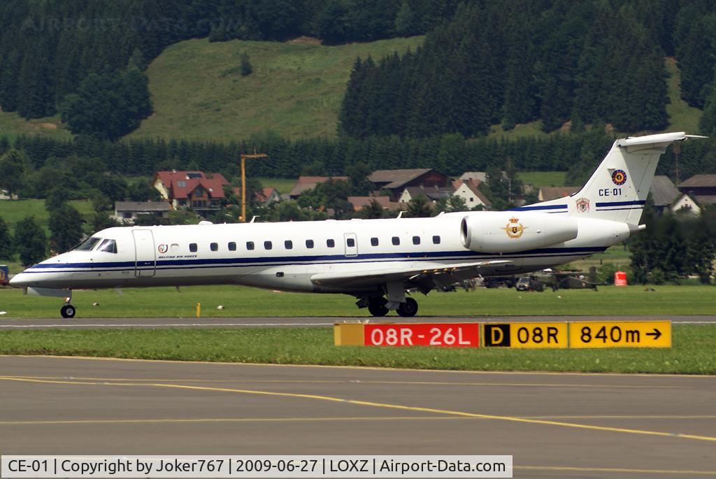 CE-01, 2001 Embraer ERJ-135LR (EMB-135LR) C/N 145449, Belgium - Air Force Embraer ERJ-135 Regional Jet