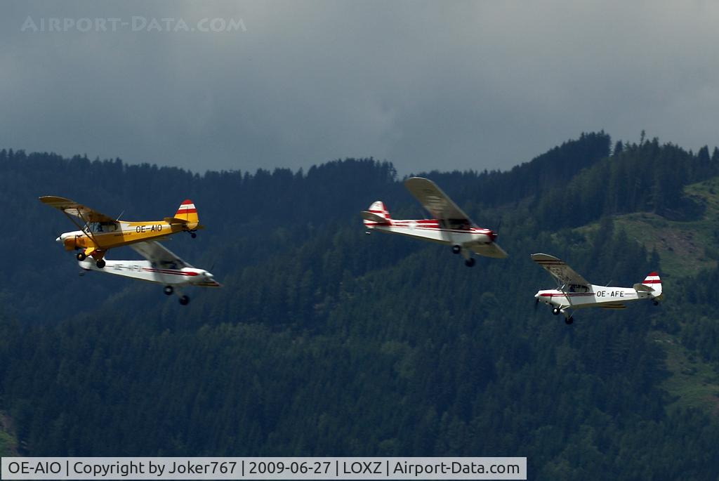 OE-AIO, Piper PA-18-180 C/N 18-8115, Sportfliegergruppe Kondor Piper PA-18-180 Super Cub