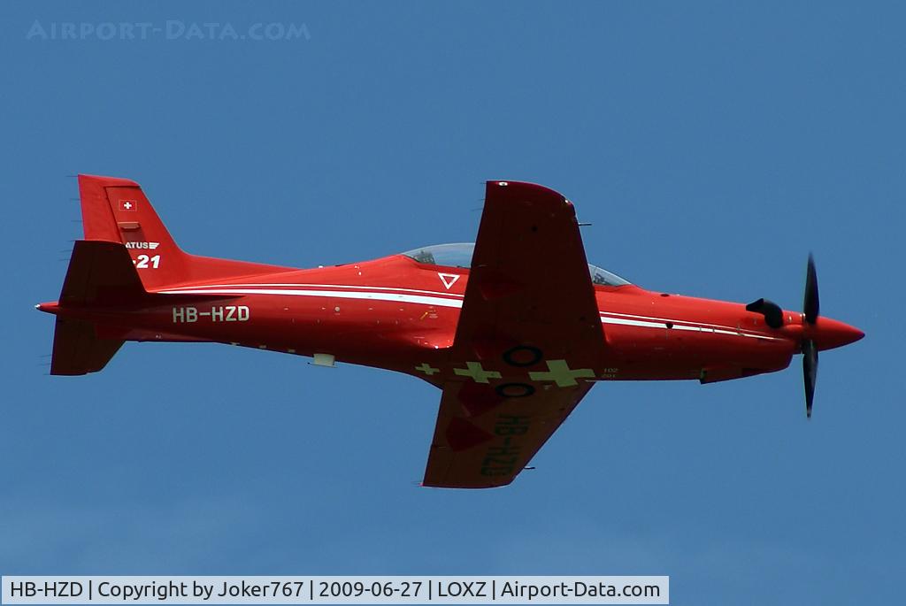 HB-HZD, 2007 Pilatus PC-21 C/N 102, Pilatus Aircraft Pilatus PC-21