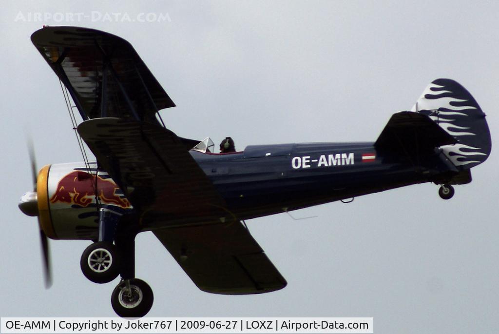 OE-AMM, 1943 Boeing E-75 (PT-13) Stearman C/N 75-5032, Flying Bulls Boeing Stearman E75