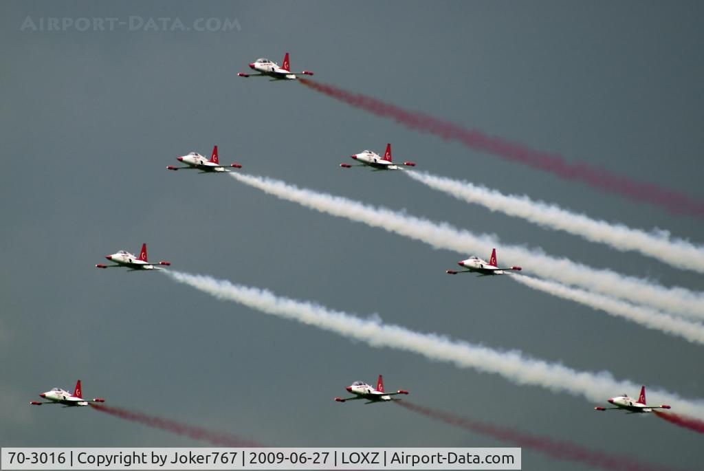 70-3016, Northrop NF-5A Freedom Fighter C/N 3016, Turkish Stars Northrop F-5A Freedom Fighter