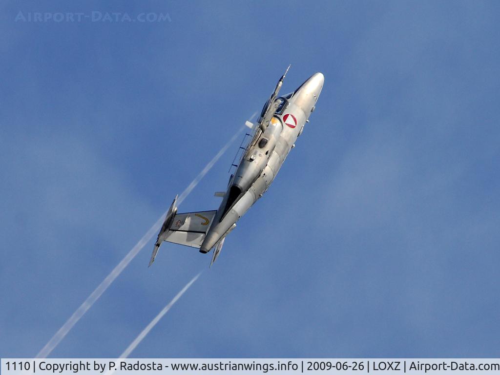 1110, Saab 105OE C/N 105410, Saab 105 of the Austrian Air Force at Airpower09
