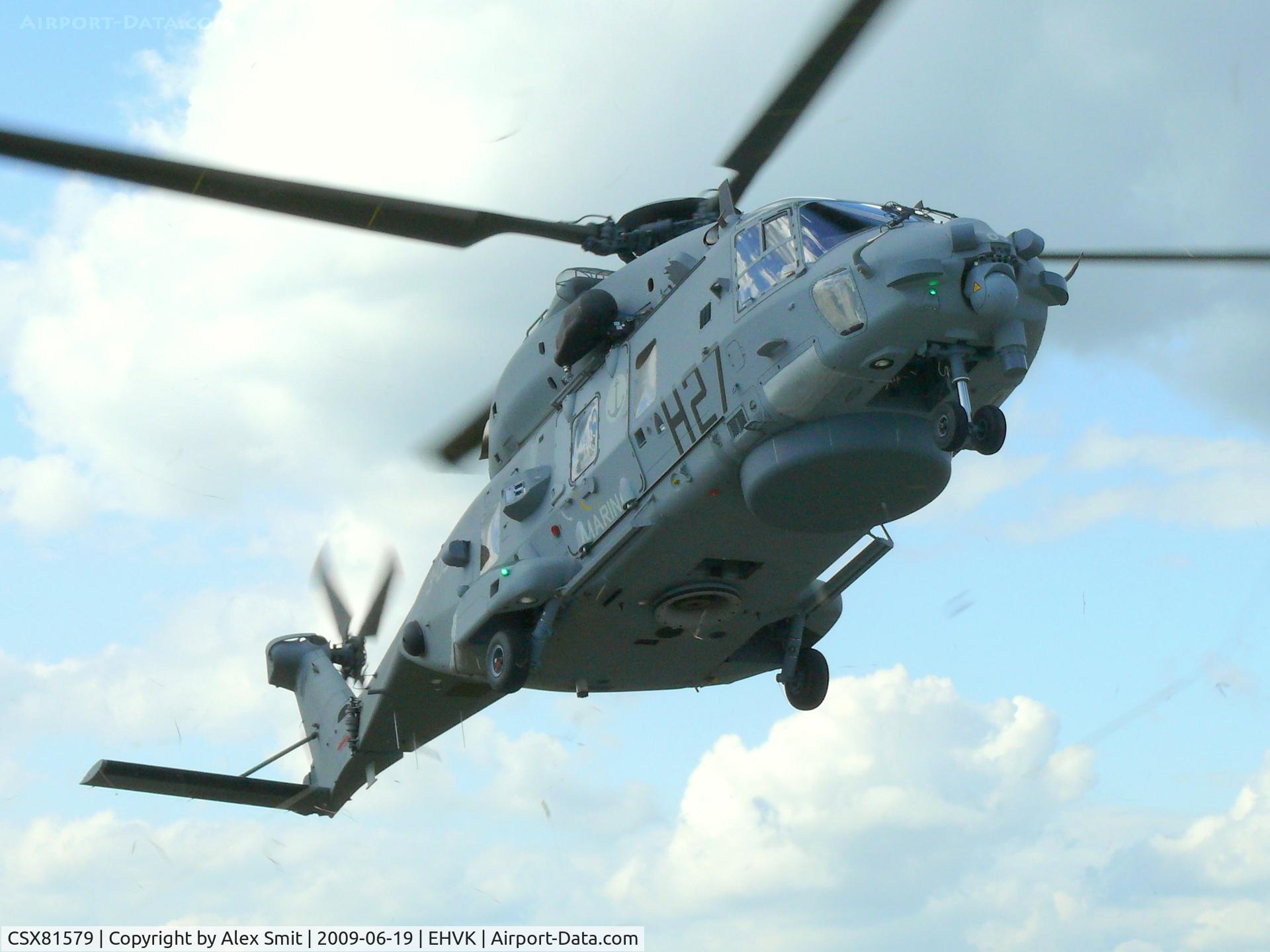 CSX81579, NHI NH-90 NFH Caiman C/N 1024/HITN03, NHI NH-90NFH CSX81579/3-03 Italian Navy still wearing Le Bourget showcode H27