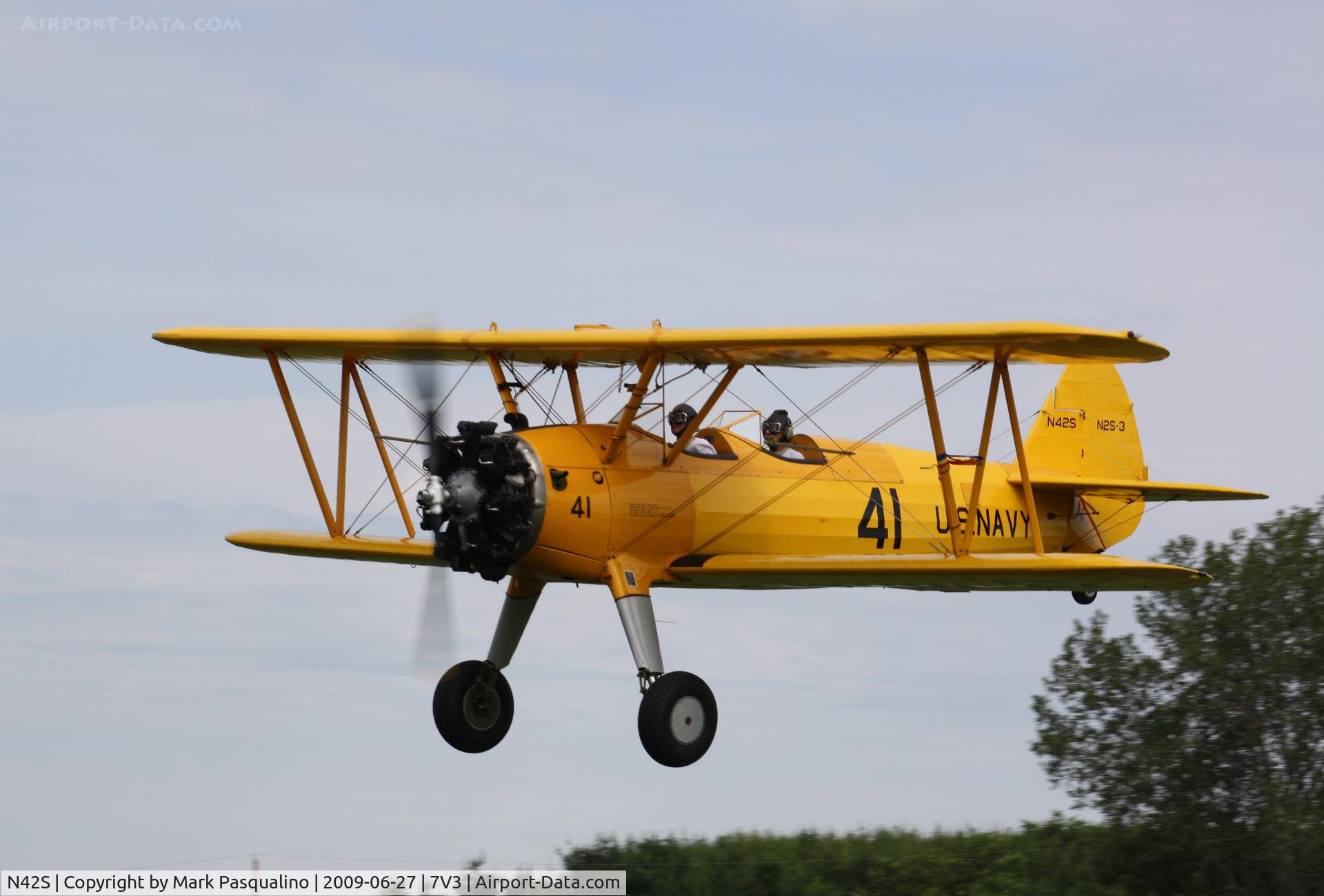 N42S, 1941 Boeing B75N1 C/N 75-1261, Stearman