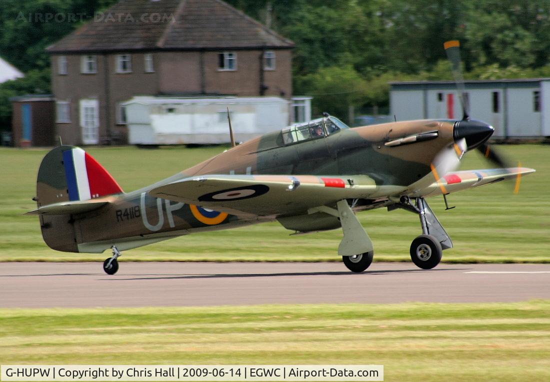 G-HUPW, 1940 Hawker Hurricane I C/N G592301, Cosford Airshow 2009