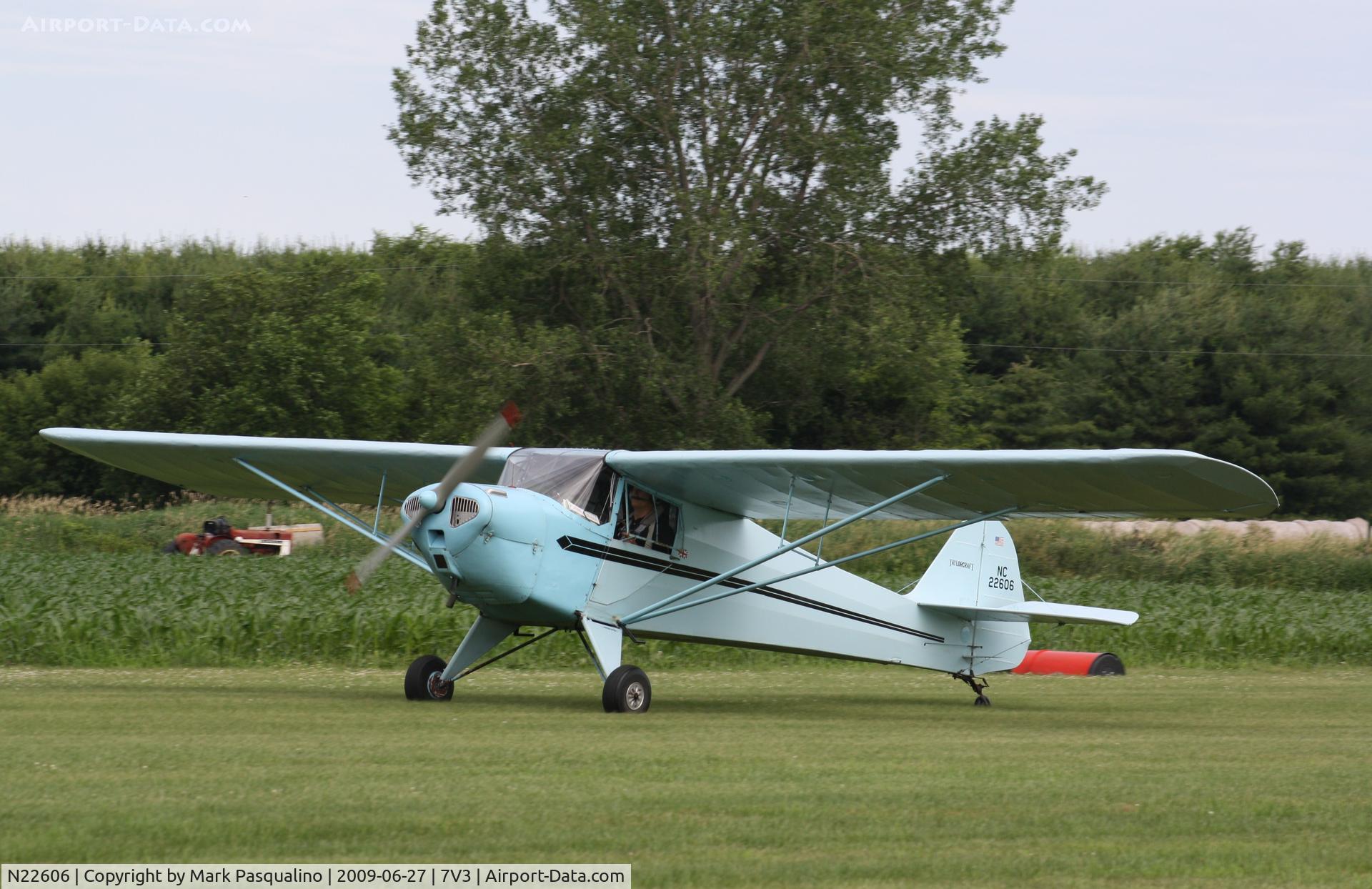N22606, 1939 Taylorcraft BL C/N 1247, Taylorcraft BL