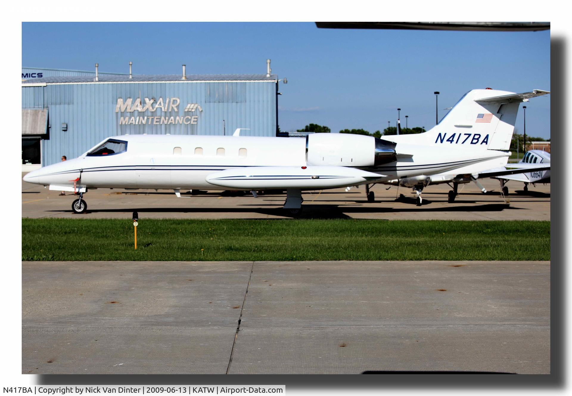 N417BA, 1979 Gates Learjet 35A C/N 257, Sitting on the Ramp