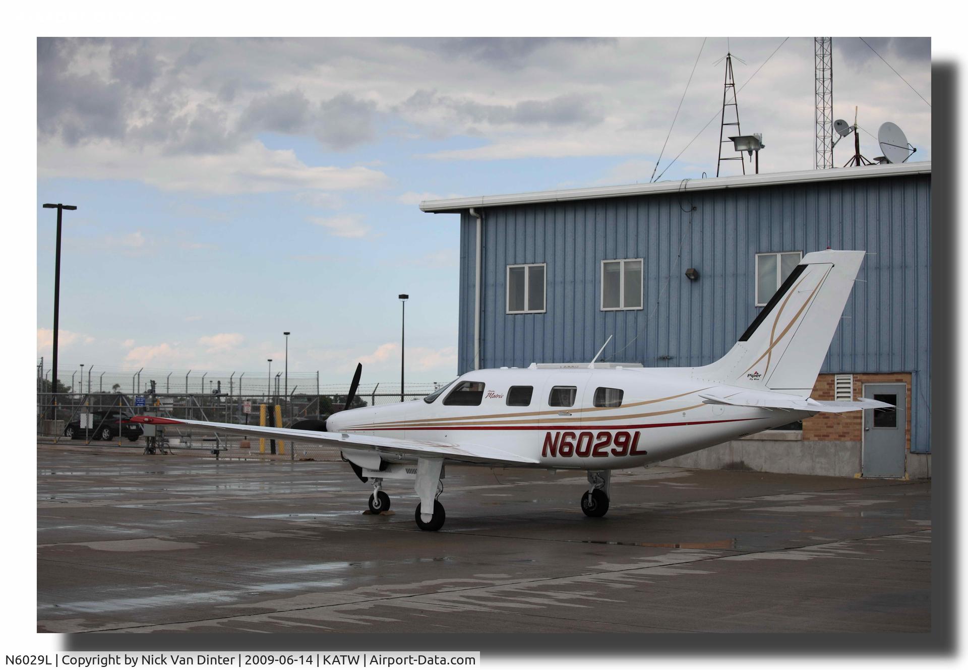 N6029L, 2008 Piper PA-46R-350T Malibu Matrix C/N 4692025, Sitting on the Ramp