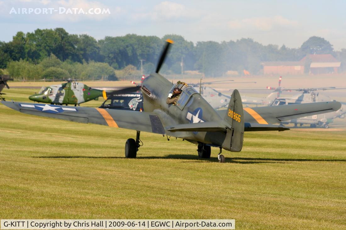 G-KITT, 1943 Curtiss P-40M Warhawk C/N 27490, Cosford Airshow 2009