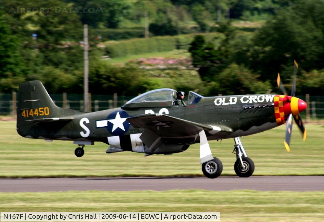 N167F, 1944 North American P-51D Mustang C/N 122-40417, Cosford Airshow 2009