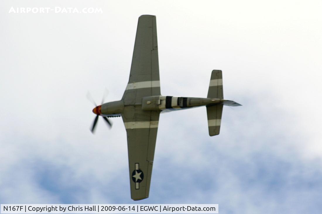 N167F, 1944 North American P-51D Mustang C/N 122-40417, Cosford Airshow 2009