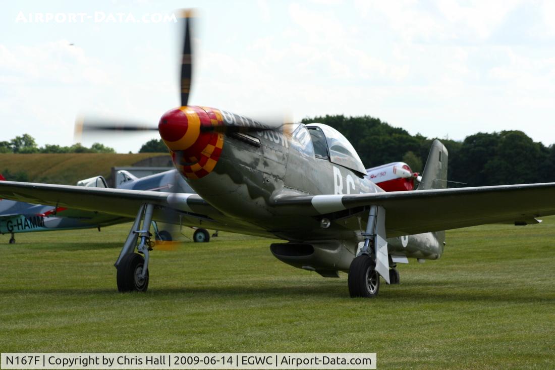 N167F, 1944 North American P-51D Mustang C/N 122-40417, Cosford Airshow 2009