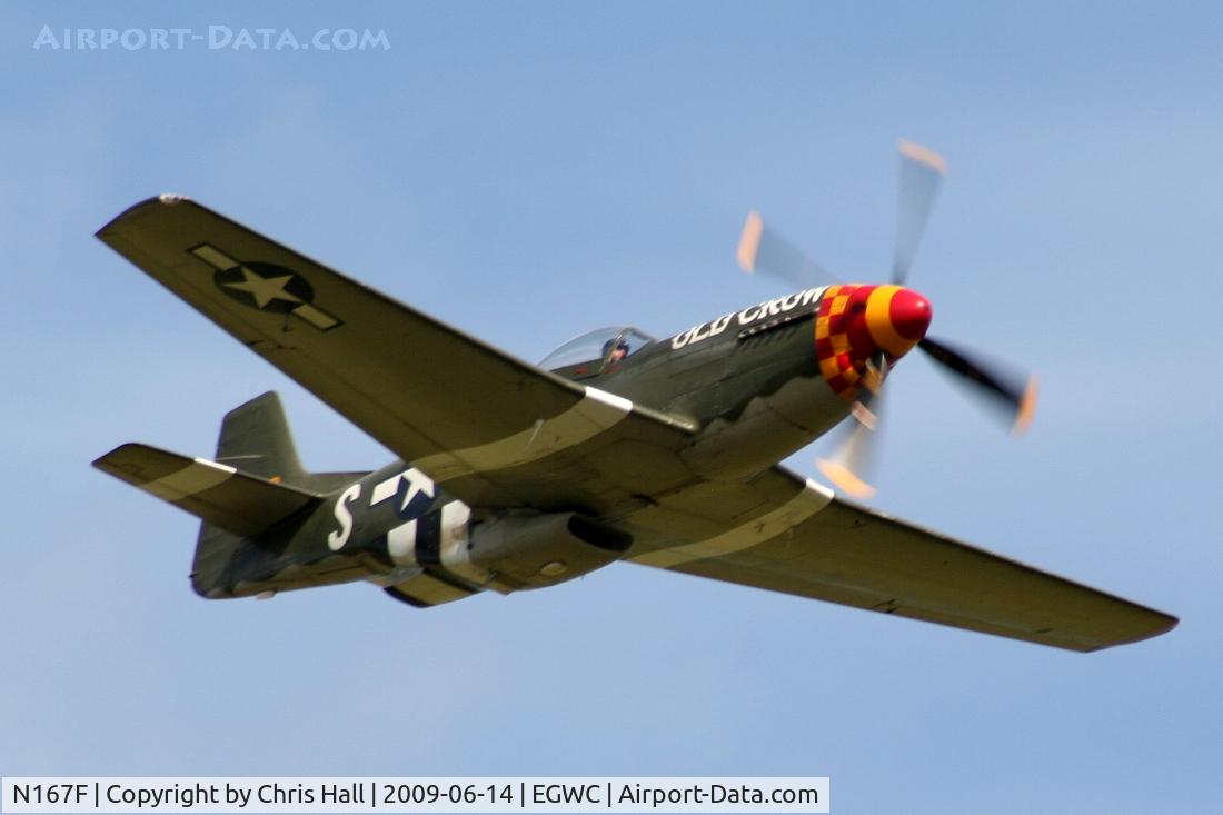 N167F, 1944 North American P-51D Mustang C/N 122-40417, Cosford Airshow 2009