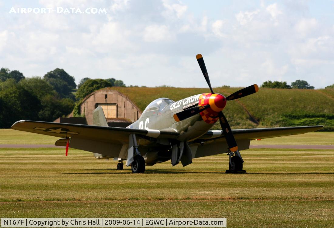 N167F, 1944 North American P-51D Mustang C/N 122-40417, Cosford Airshow 2009