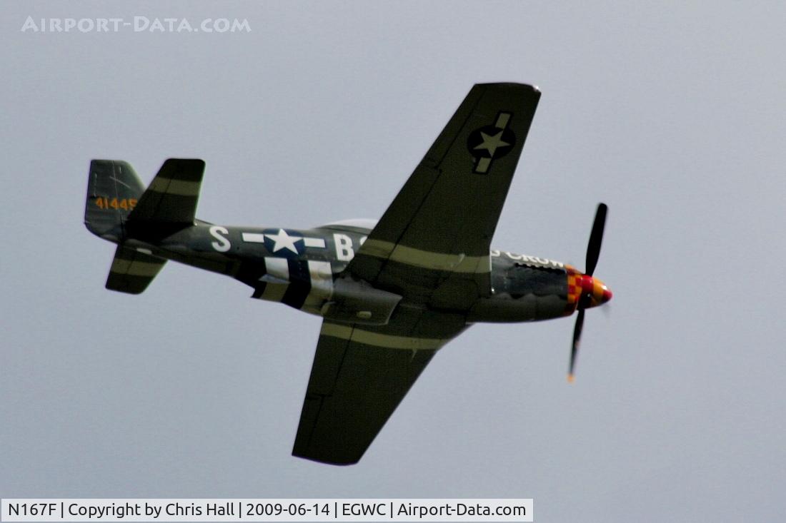 N167F, 1944 North American P-51D Mustang C/N 122-40417, Cosford Airshow 2009