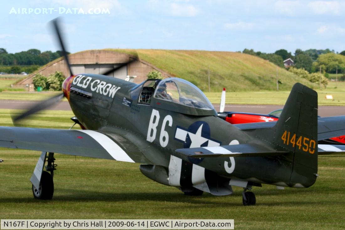 N167F, 1944 North American P-51D Mustang C/N 122-40417, Cosford Airshow 2009