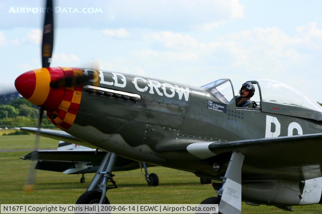 N167F, 1944 North American P-51D Mustang C/N 122-40417, Cosford Airshow 2009