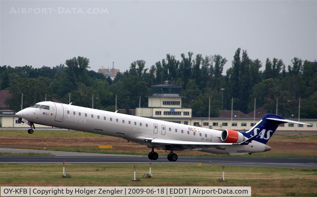 OY-KFB, 2008 Bombardier CRJ-900 (CL-600-2D24) C/N 15211, SAS 