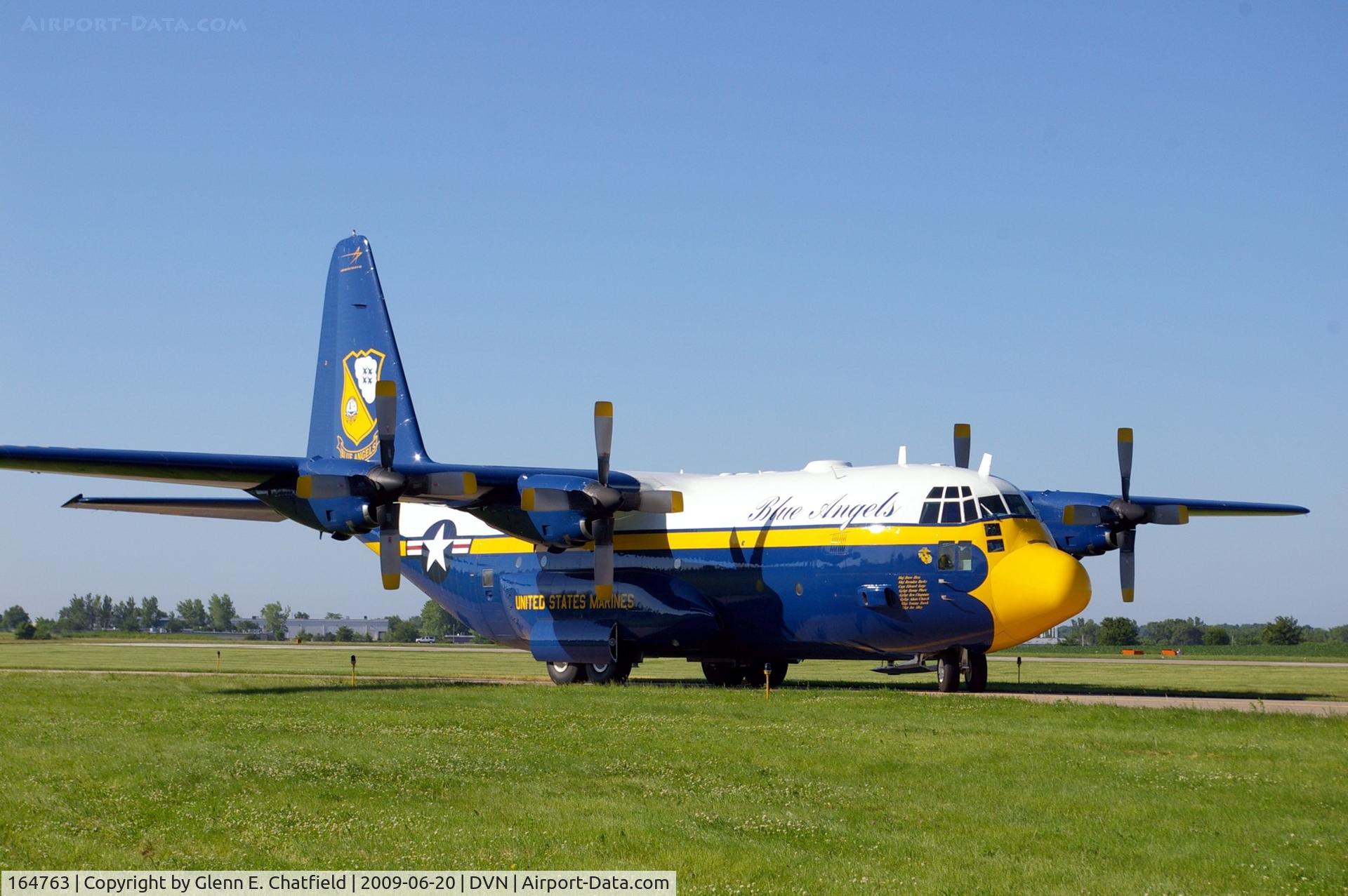 164763, 1992 Lockheed C-130T Hercules C/N 382-5258, Quad Cities Air Show