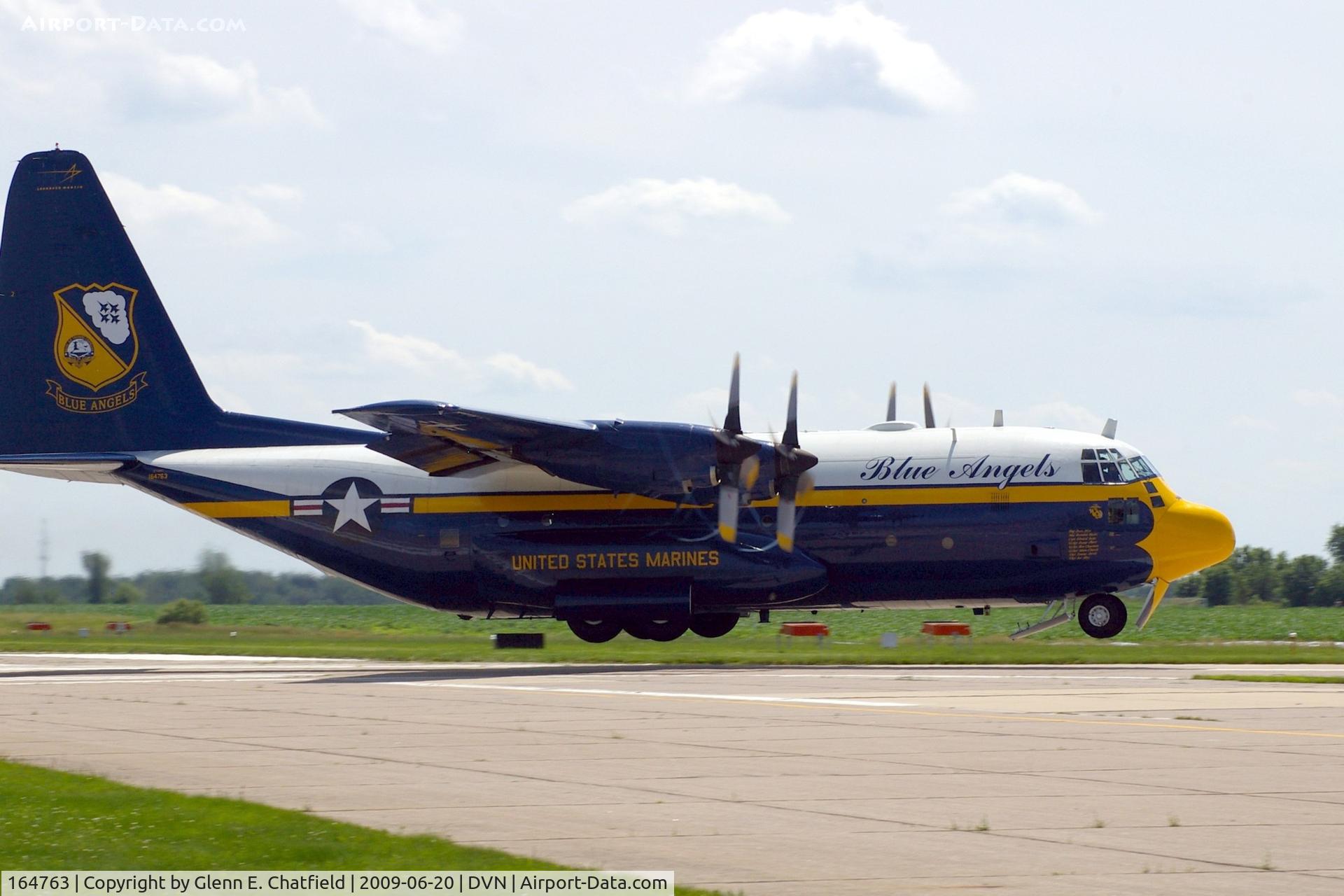 164763, 1992 Lockheed C-130T Hercules C/N 382-5258, Quad Cities Air Show