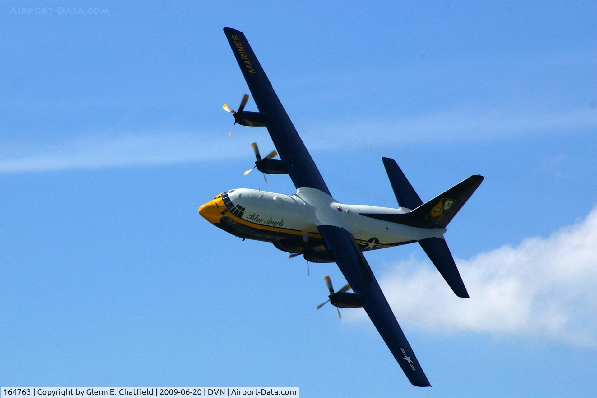 164763, 1992 Lockheed C-130T Hercules C/N 382-5258, Quad Cities Air Show