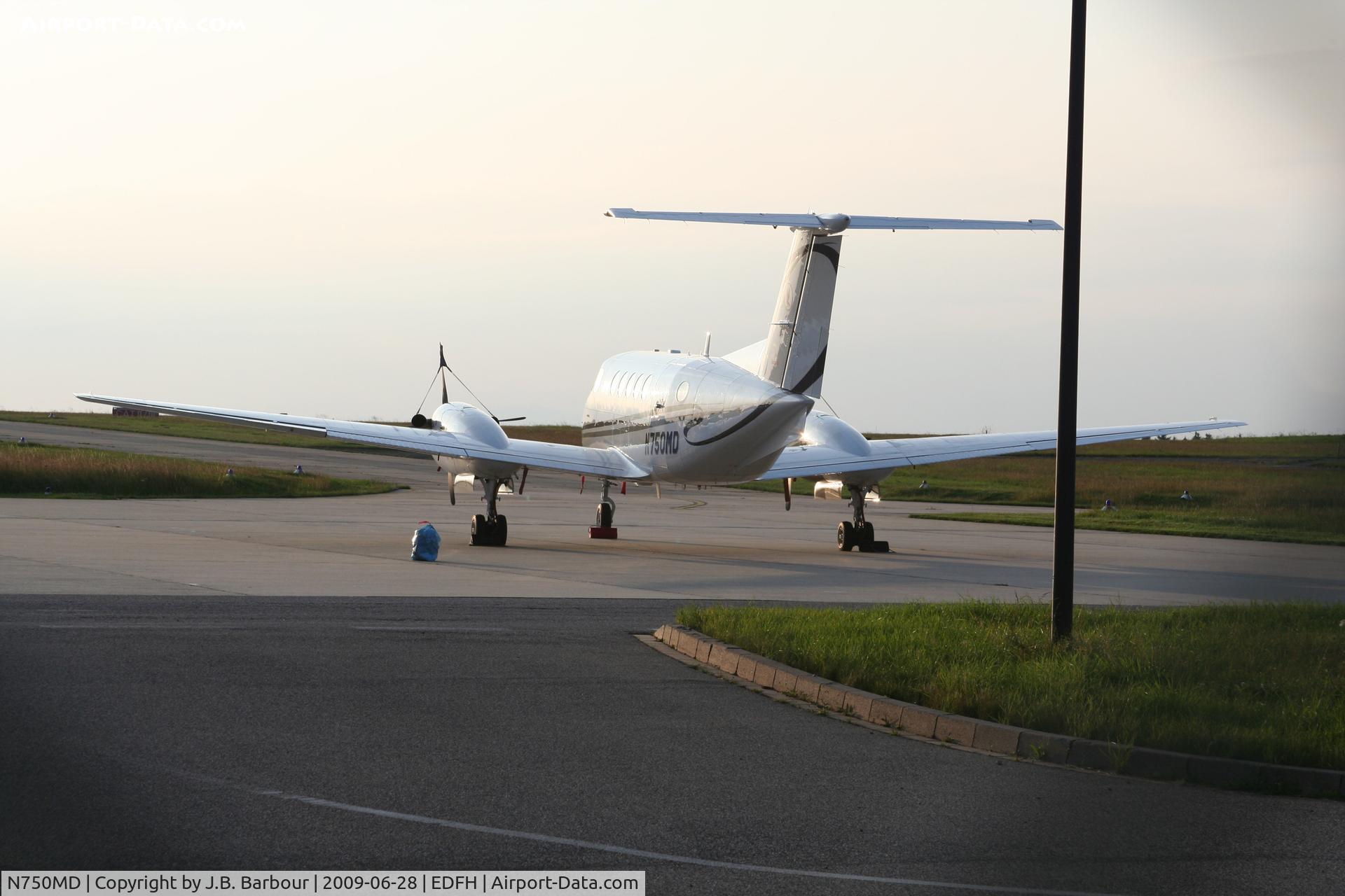 N750MD, Raytheon Aircraft Company B200 C/N BB-1878, N/A