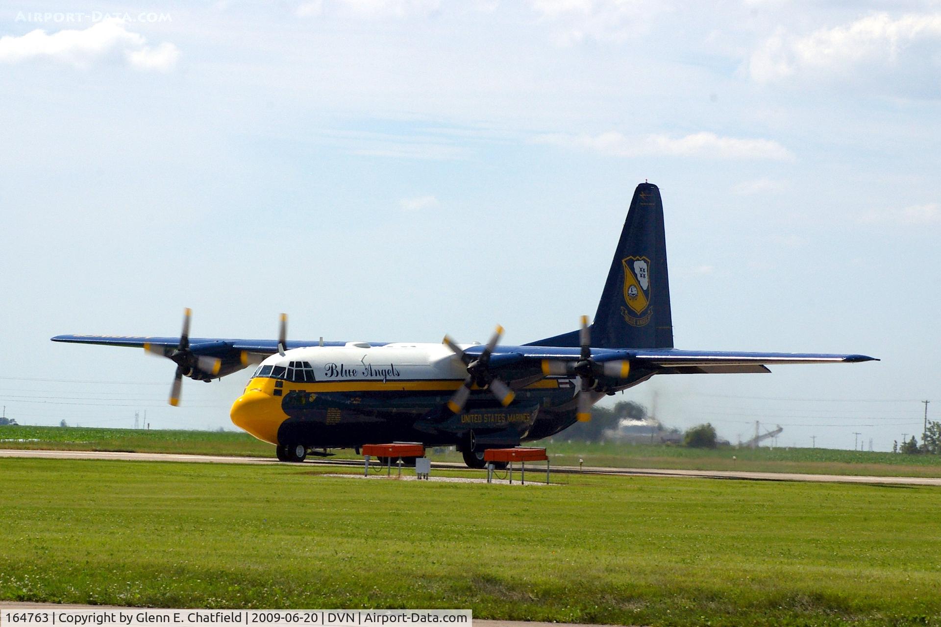 164763, 1992 Lockheed C-130T Hercules C/N 382-5258, Quad Cities Air Show