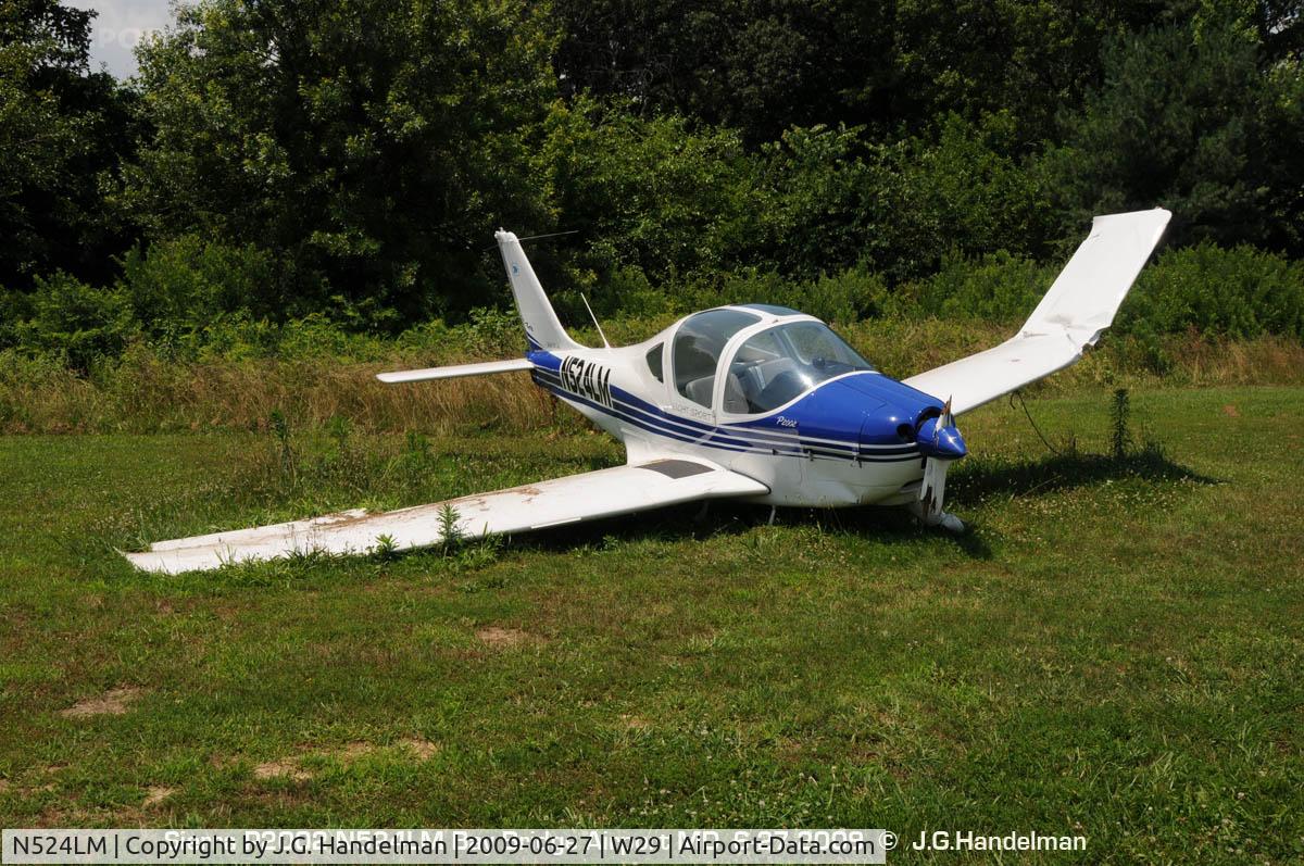 N524LM, 2007 Tecnam P-2002 Sierra C/N 258, cross wind result