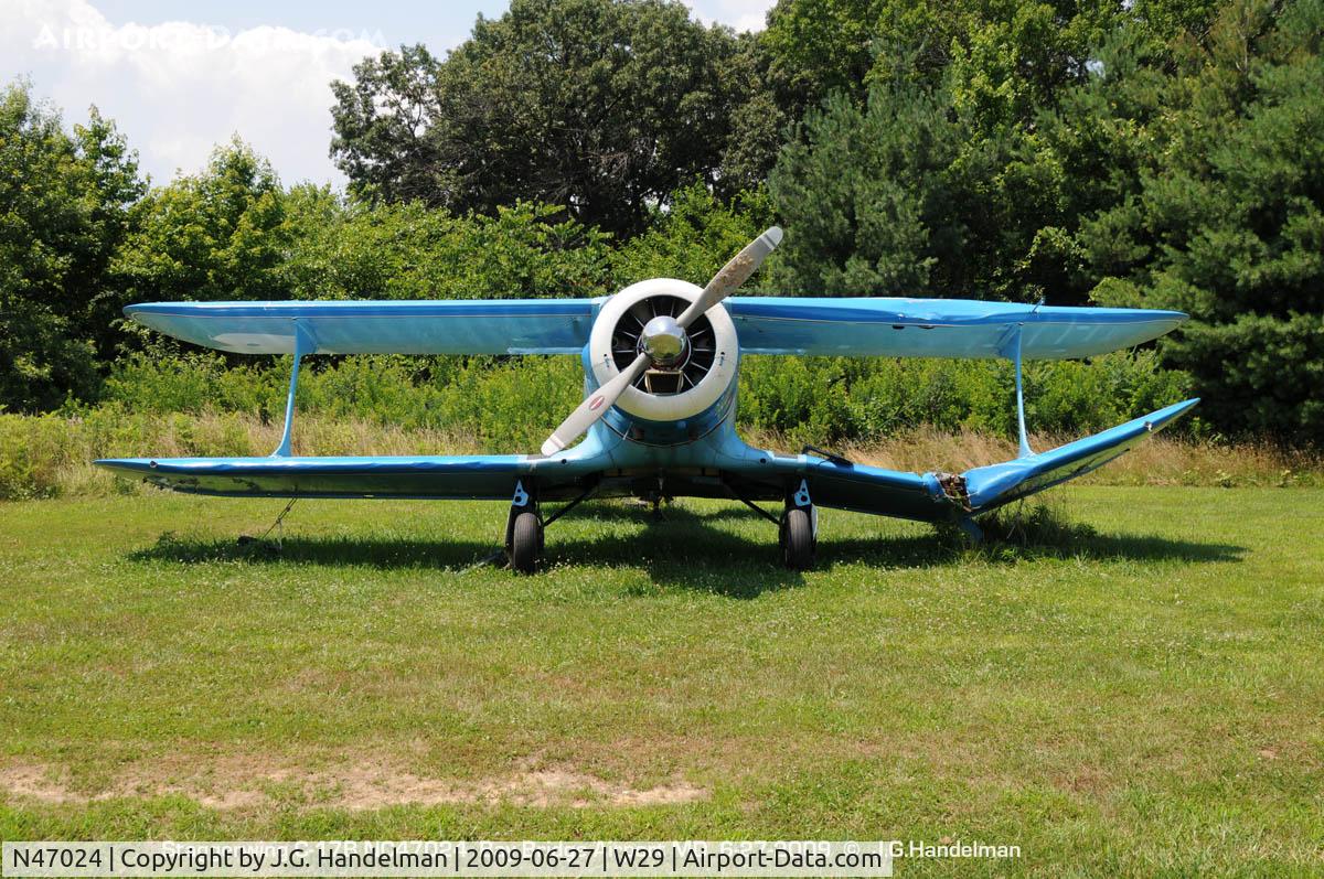 N47024, 1928 Beech C17B C/N C17B-102, accident front view