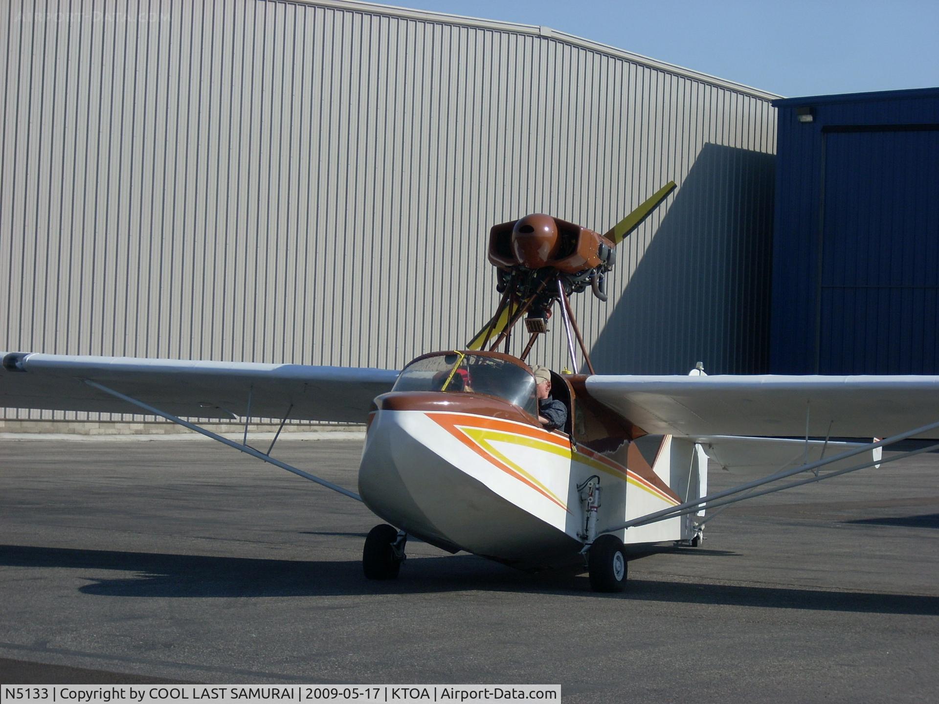 N5133, 1968 Volmer VJ-22 Sportsman C/N 1010, A Volmer Amphibian in TOA Fuel Pit