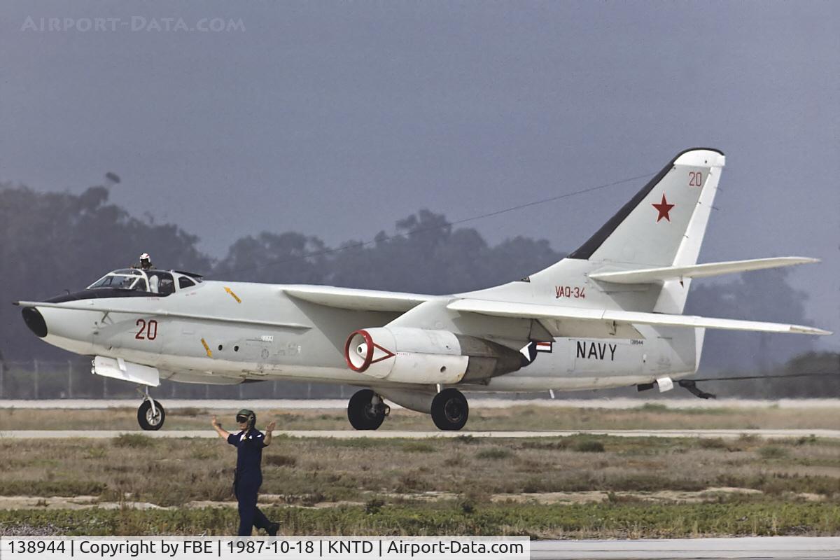 138944, Douglas KA-3B Skywarrior C/N 95/10805, Pt. Mugu PMTC open house 1987