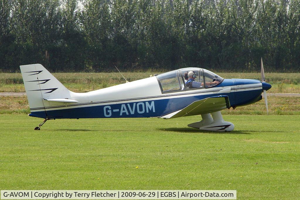 G-AVOM, 1967 CEA Jodel DR-221 Dauphin C/N 65, CEA DR221 at Shobdon on the Day of the 2009 LAA Regional Strut Fly-in