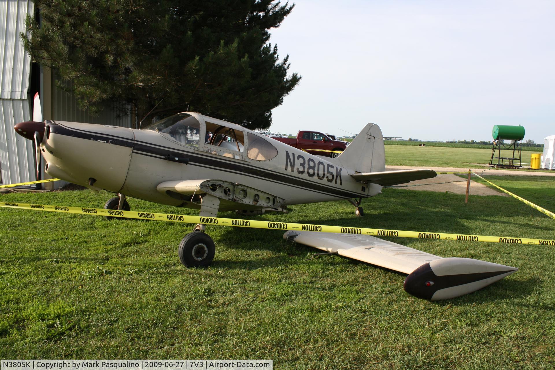 N3805K, 1946 Globe GC-1B Swift C/N 1498, Swift GC-1B
