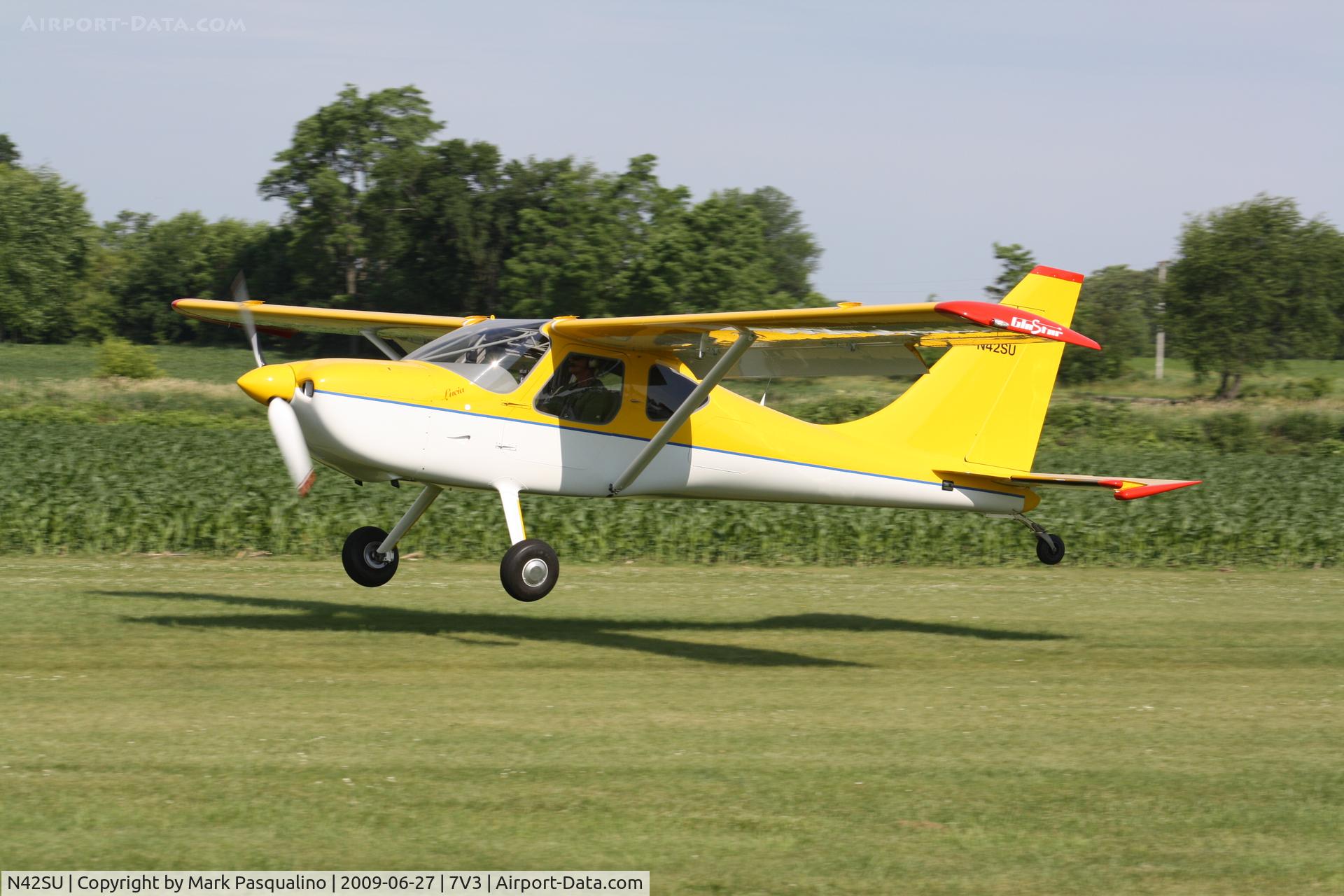 N42SU, 2008 Stoddard-Hamilton GlaStar C/N 5346, Glastar