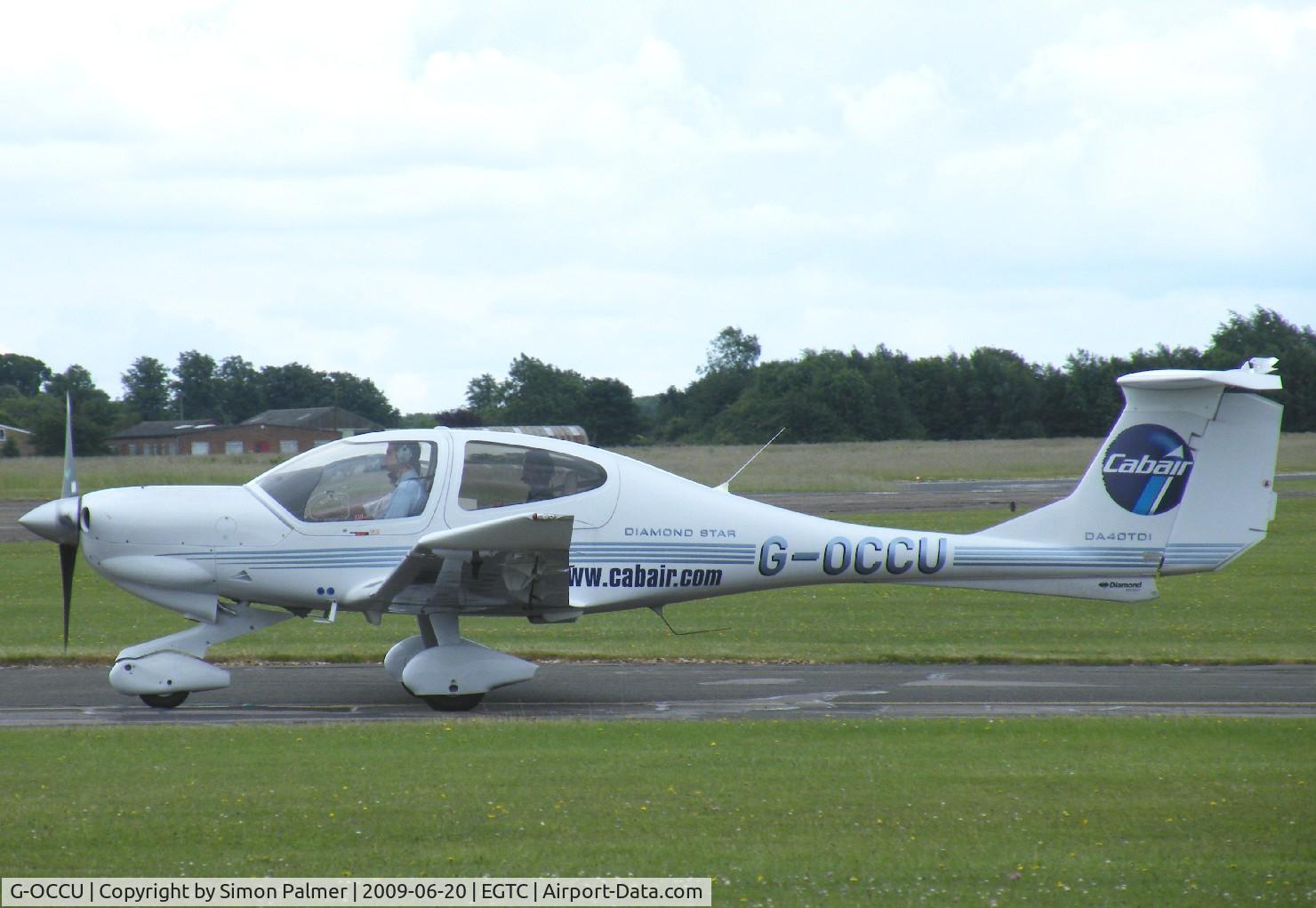 G-OCCU, 2006 Diamond DA-40D Diamond Star C/N D4.252, DA40