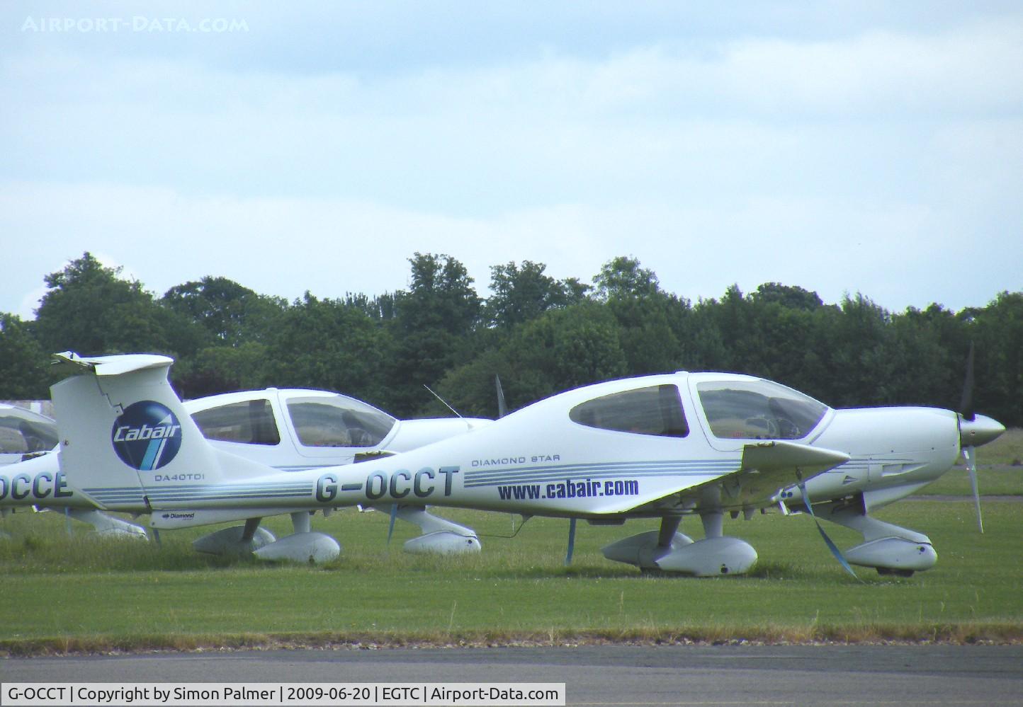 G-OCCT, 2006 Diamond DA-40D Diamond Star C/N D4.250, DA40