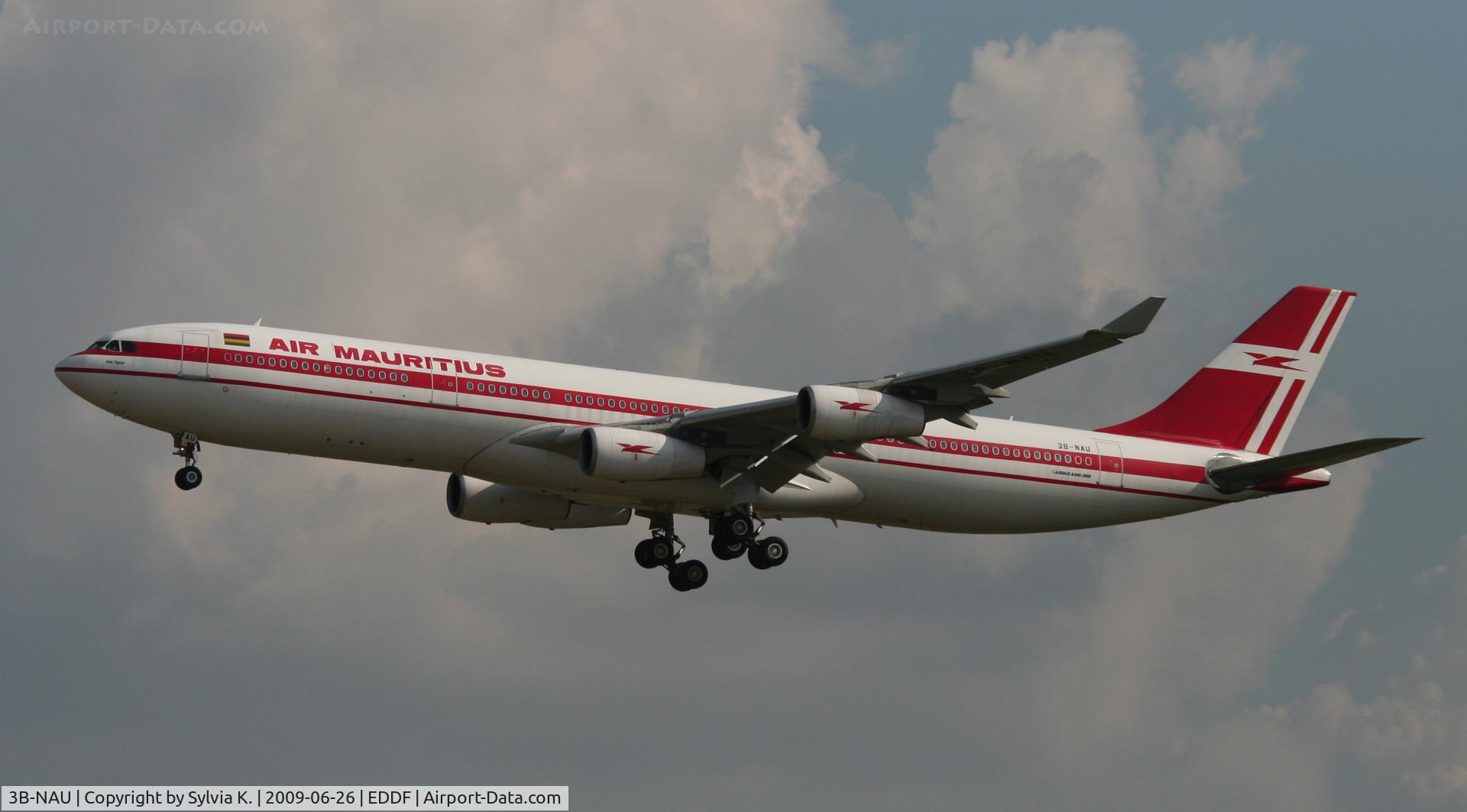 3B-NAU, 1994 Airbus A340-312 C/N 076, Air Mauritius