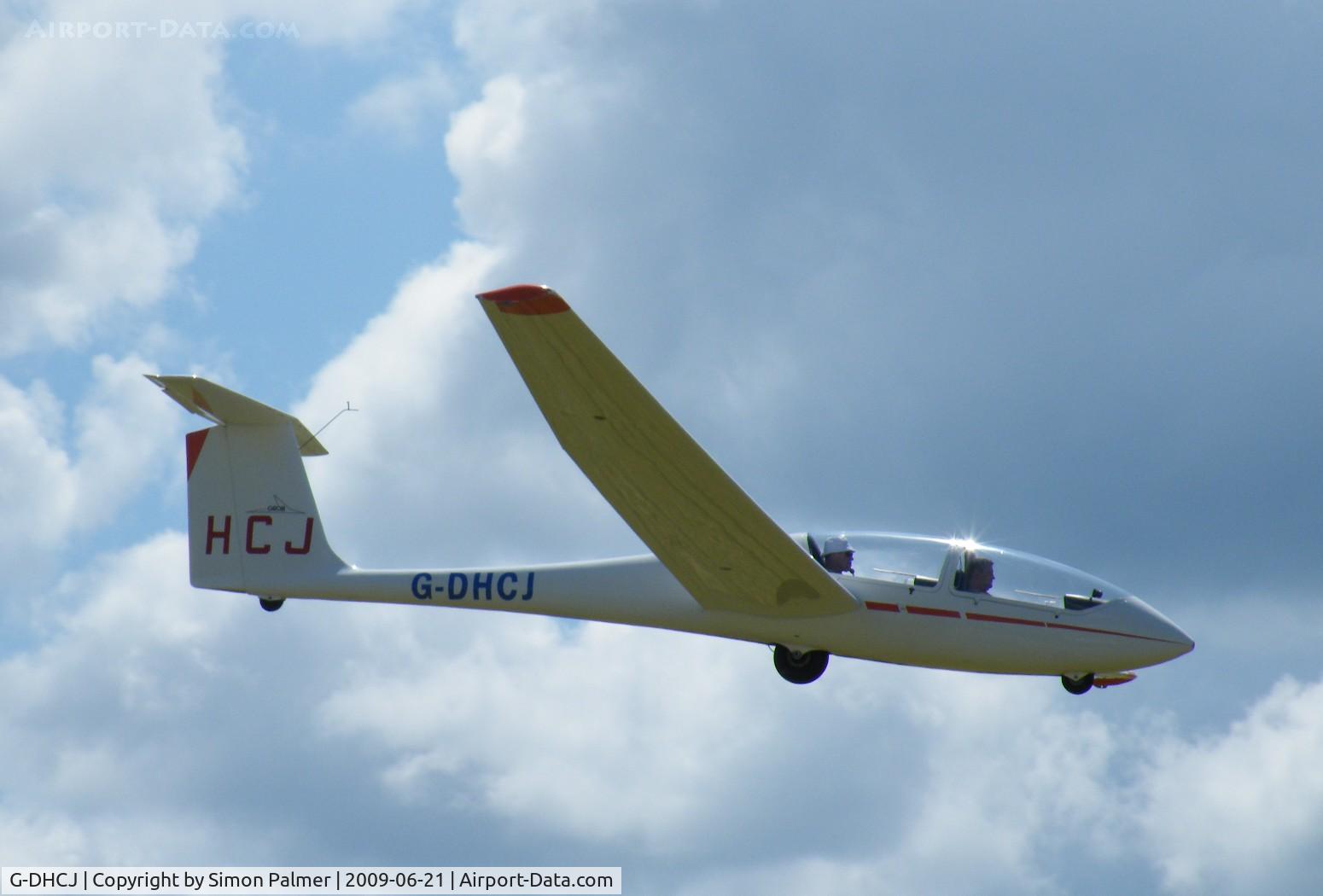 G-DHCJ, 1982 Grob G-103 Twin Astir II C/N 3709, 1982 Grob G103 Twin II, c/n: 3709