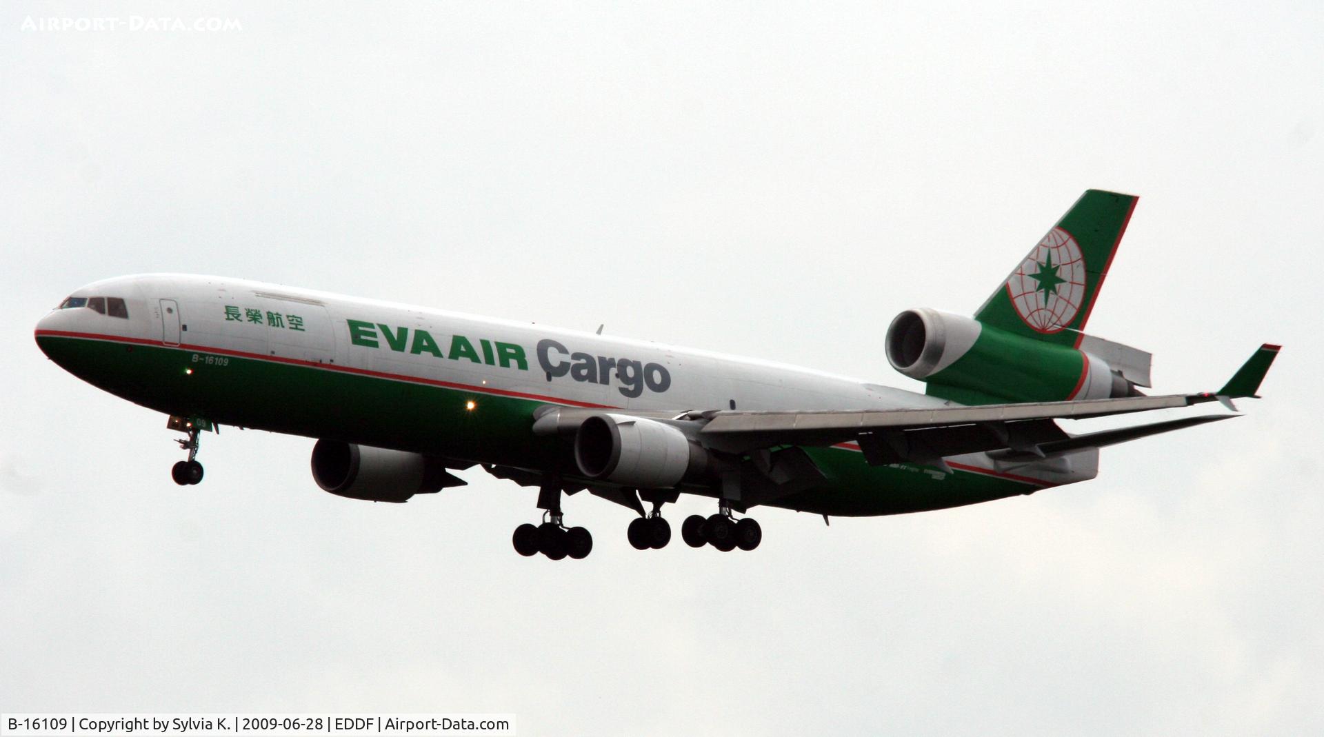 B-16109, 1997 McDonnell Douglas MD-11F C/N 48779, EVA Air Cargo