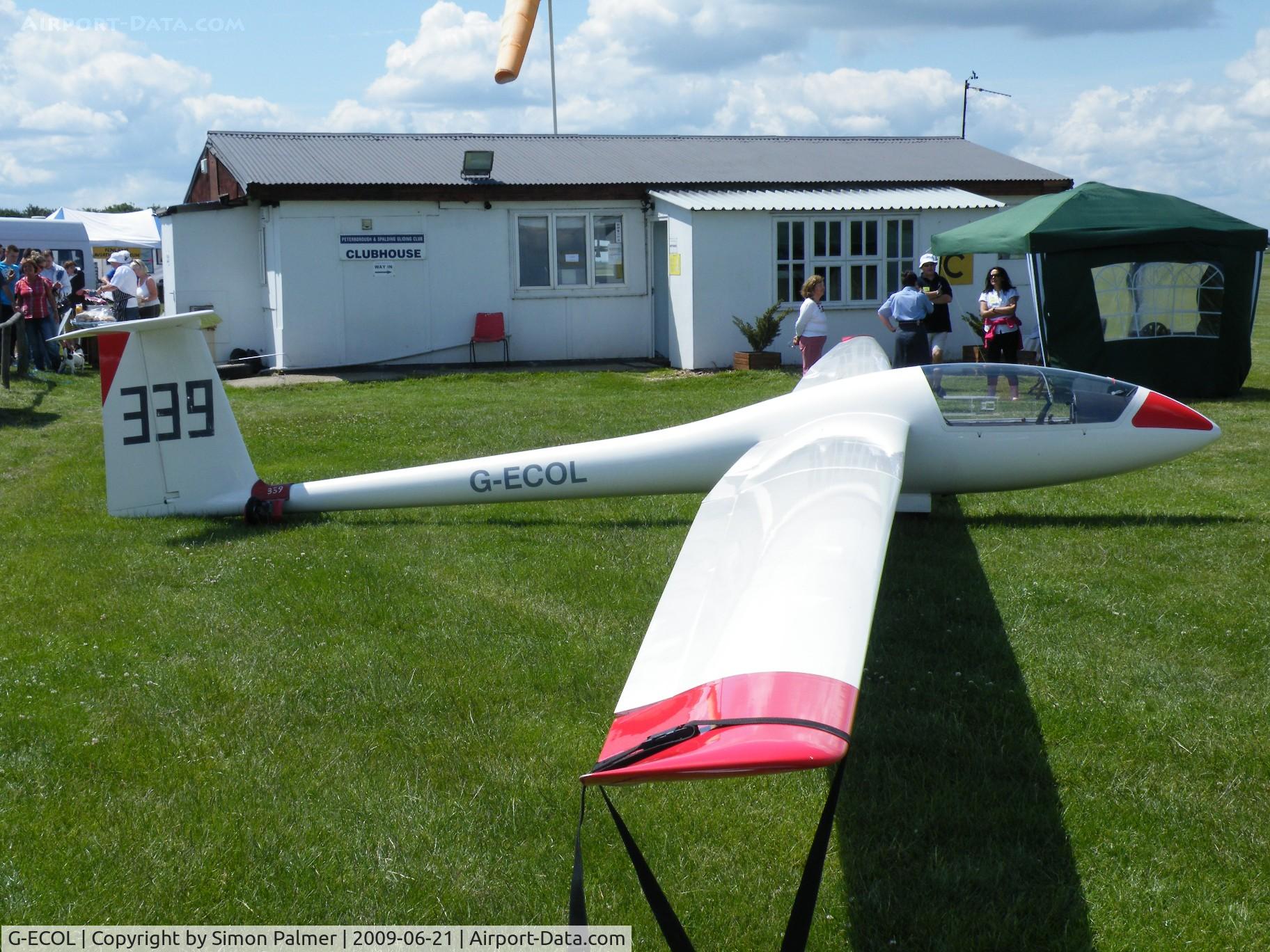 G-ECOL, 1972 Schempp-Hirth Nimbus 2b C/N 11, 1972 Schempp-Hirth Nimbus 2B, c/n: 11
