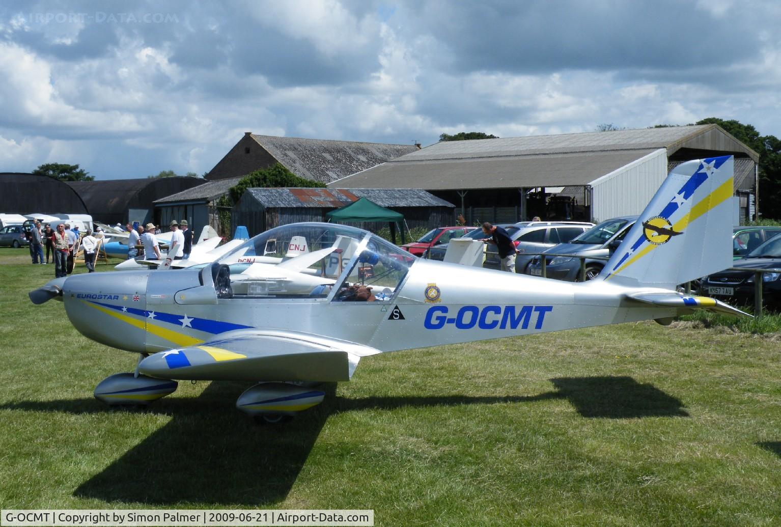 G-OCMT, 2003 Cosmik EV-97 TeamEurostar UK C/N 1701, EV-97 visiting Crowland